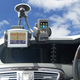 Illustration for article titled Dual Gooseneck Sat-Nav and Cellphone Holder: One Big Blind Spot
